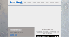 Desktop Screenshot of barth-wuppertal.de